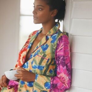 Anthropologie - Roeqiya Fris Garden Bloom Flannel
Pajama Top (NWOT)